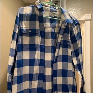Madewell boyfriend flannel